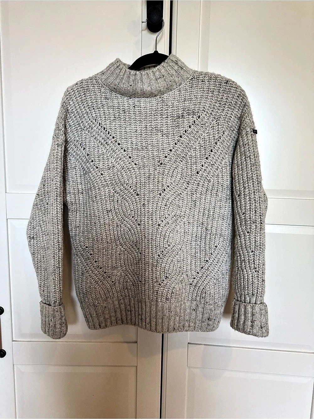 Columbia Women'Small Knit Sweater Gray Small